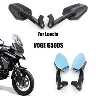 For Loncin VOGE 650DS DS 650 650DS VOGE 650DS Motorcycle Rearview Mirror Foldable Mirror CNC Aluminu