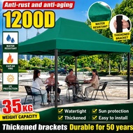 Waterproof Camping Canopy Tent 6x6 8x8 6x10 10x15 10x20Ft Heavy Duty Khemah Niaga 10x10 10x15 Pasar 