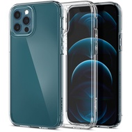 SPIGEN Case for iPhone 12 Series / iPhone 11 Series  [Ultra Hybrid: Crystal Clear, Matte Black] Dual Layered Heavy Duty Protection / iPhone 12 Pro max Case / iPhone 12 Pro Case / iPhone 12 Case / iPhone 11 Pro Case / iPhone 11 Case