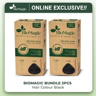 Bio Magic Bundle: 2pcs. Bio Magic Hair Colour Black