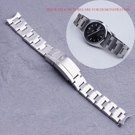 19mm Watch Band Strap 316L Stainless Steel Silver Oyster Style Bracelet For SEIKO 5(SNXS73 75 77 79 