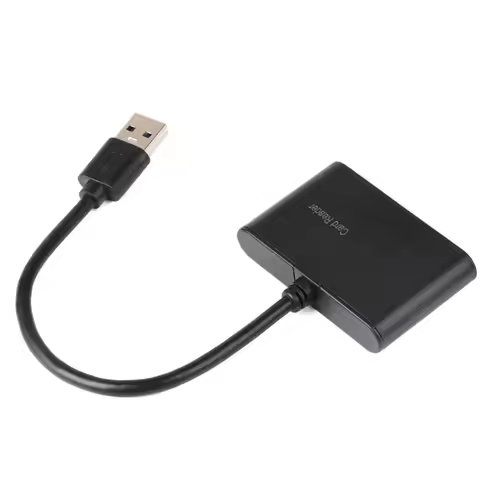 3 IN 1 USB Memory Card Reader USB3.0 SD Card Reader Writer Compact Flash Card Adapter for CF/SD/TF M