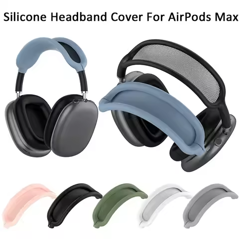 1Pcs Replacement Silicone Headband Cover For AirPods Max Washable Cushion Case For AirPods Max Headp