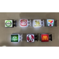 Shipped From Thailand 711 Convenience Store Refrigerator Magnetic Sticker Freezer Supermarket Model 