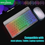 IPad Keyboard Wireless Tablet RGB Keyboard / Wireless Keyboard Tablet iPad 10 Inch Backlit Backlight