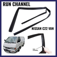 Nissan Vanette C22 Van Side Door Glass Window Run Channel Pintu Cermin Tingkap Getah Tepi