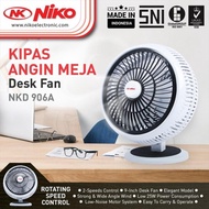 Fendarishope Desk Fan/Portable Fan Niko 9Inch Table Fan Nk-906A