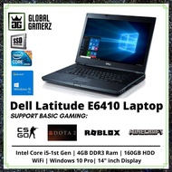 Dell Latitude E6410 Laptop / 14 inch Display / SSD / 4GB Ram / Intel Core i5 / Windows 10 Refurbishe