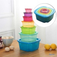 Kw730 Rainbow Plastic Box 14 Pieces