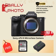 Sony a7S III / A7SM3 Mirrorless Camera (FREE 64GB + NP-FZ100 BATTERY)