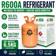 R600 Gas Refrigerator Gas Aircond Gas 6.5kg