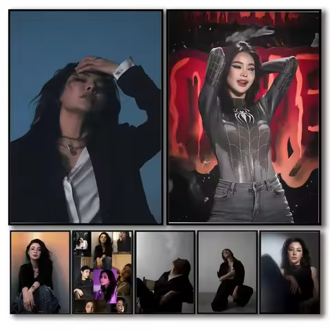 Peraya Malisorn Faye Poster No Framed Poster Kraft Club Bar Paper Vintage Poster Wall Art Painting B