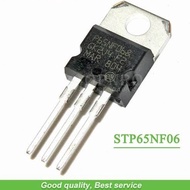 2pcs 2Pcs P65NF06 STP65NF06 65N06 Mosfet N-Ch Transistor To-220 60A 60V 65NF06