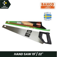 khaztoyou BAHCO HAND SAW 19"/ 22" (MADE IN SWEDEN)