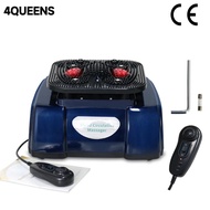 4QUEENS Foot Massager Blood Circulation Relaxation Treatment Pain Relief Vibrating Compression Rolli