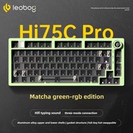 NEW LEOBOG Hi75C Full Aluminium Mechanical Keyboard Kit 3Mode Wired RGB Kit Customed with Knob Hot S