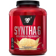 BSN SYNTHA-6 Whey Protein Powder, Micellar Casein,  Protein Isolate Powder, Vanilla Ice Cream, 5 Pou