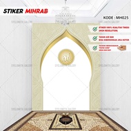 Mihrab STICKER MUSHOLA STICKER MINIMALIST MIHRAB WALLPAPER