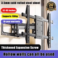【3.5mm steel plate】suitable for 32-inch to 95-inch tv bracket adjustable tv bracket heavy duty unive