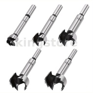 Forstner Drill Bit Set High Carbon Steel Woodworking Tools 5pcs 15mm 20mm 25mm 30mm 35mm Self Center