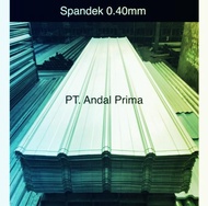 AP | Atap Spandek 0.40mm Type 1040 - Spandeck Zincalume