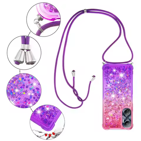 Colorful Gradient Quicksand Glitter Case for Infinix Hot 12/12i/Note12/Hot 20/20i/20S/Smart 6 Plus C