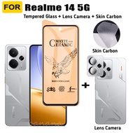For Realme 14 5G Ceramic Frosted Soft Film Realme 14X Realme 13 5G 13+ Realme 12 5G 12+ 12X Screen P