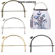 TONFASHION Purse Frame Kiss Clasp, Vintage Bag Hardware Purse Clasp Frame, Mini Metal Bag Kiss Clasp