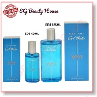 DAVIDOFF COOL WATER WAVE MEN EDT 40ML/125ML SPRAY