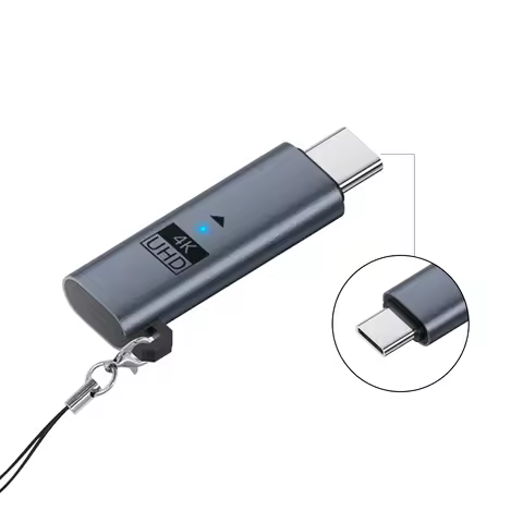 Virtual Display Adapter USB-C Type-C DDC EDID Dummy Plug Headless Ghost Display Emulator 4K@60Hz for