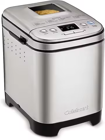 XMSJCuisinart Bread Maker Machine, Stainless Steel Automatic Bread Machine With 12 Menu Options, 3 L