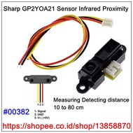Sharp GP2Y0A21 IR Range Sensor + Data Cable for Arduino
