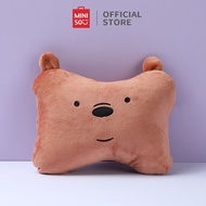 Miniso Official We Bare Bears Fruit Pillow Car Neck Pillow Bone-Pillow Cute Character Headrest Pillo