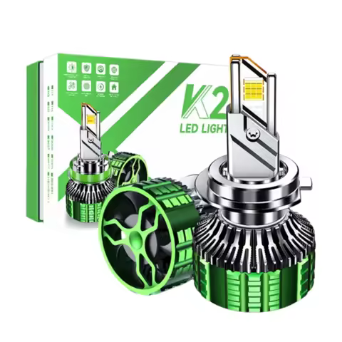 2pcs H7 H4 H1 LED Lights H11 9005 9006 9012 Auto Headlights Car Light Assemblies DC9-12V 95W 6000K L