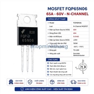 Price for 5 MOSFET FQP65N06 65N06 N Channel Power Transistor 60V 65A TO-220 Electronic Components