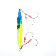 Umpan Lure Metal Jig Diamond Short 200gr GID + 2 Assist Double Hook GID 3/0 The Angler Series