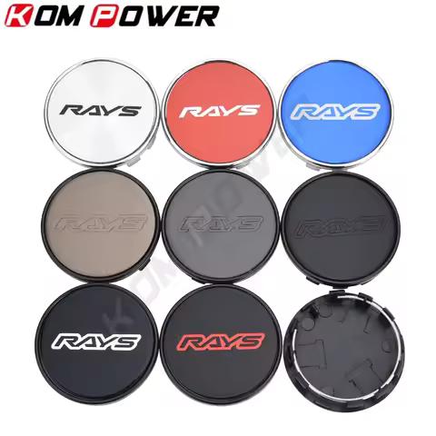 4PCS OD 54MM / ID 50MM Rim Cap RAYS VOLK Logo Wheel Center Cap Wheel Cover Hubcaps