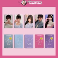 Wonyoung Solo photocard 2025 wongyoung x hapa Kristin wonyoung amuse wongoung World Tour thẻ ảnh ive
