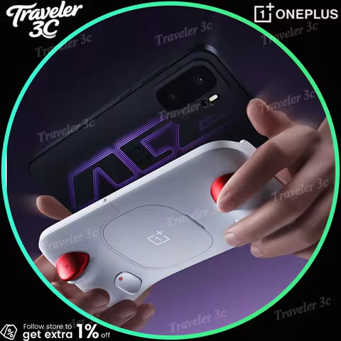 OnePlus Gun God Mobile Gaming Controller Ultra Fast Response Multi Finger Control For Shooting Games