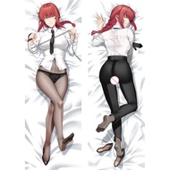 180cm Chainsaw Man Makima Dakimakura Cover Japanese Comic Cartoon Pillowcase Customize Bedding Pillo