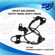 HYUNDAI ACCENT 1.6 2006-2011 FRONT ABS WHEEL SPEED SENSOR 95670-1G000 95671-1G000 (ORIGINAL)