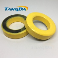 Tangda Iron powder cores T225-6 OD*ID*HT 57*35*14 mm 10nH/N2 8.5uo Iron dust core Ferrite Toroid Core toroidal yellow gray W.