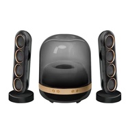 Huaqiang North L21 Crystal Subwoofer Speaker Home Desktop Computer USB In-Line Audio#6625