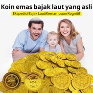 Fake Gold Coins 100 Pirate Collection Pirates Room Package Contents Pirate Toys Pirate Toys Pirate T