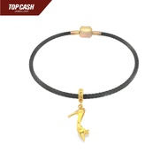 Top Cash Jewellery 999 Gold Heel Charm