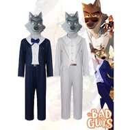 The Bad Guys Mr. Wolf Character Costume for Halloween Stage Play