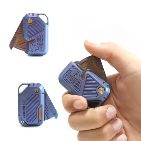 01EDC Fidget Slider Metal Fidget Toys ADHD Tool Anti-anxiety Office Desk Toys Adult Stress Relief To