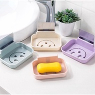 Smiley Face Wall Sticker Soap Tray 2454