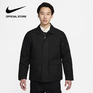 Nike Men's Life Waxed Canvas Work Jacket - Black