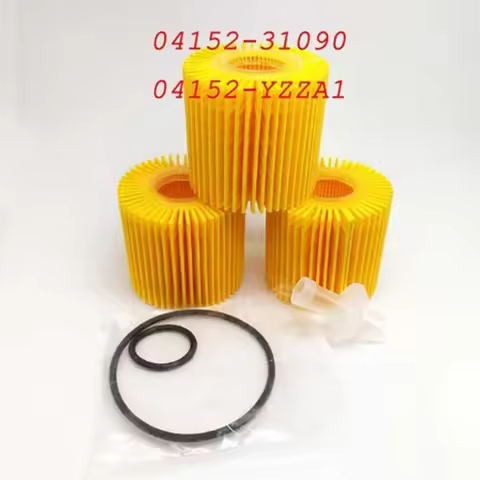 For Avalon Camry Highlander RAV4 Sienna Tacoma Venza 04152-YZZA1 04152-31090 Oil Filter Kits 6/3/1Pc